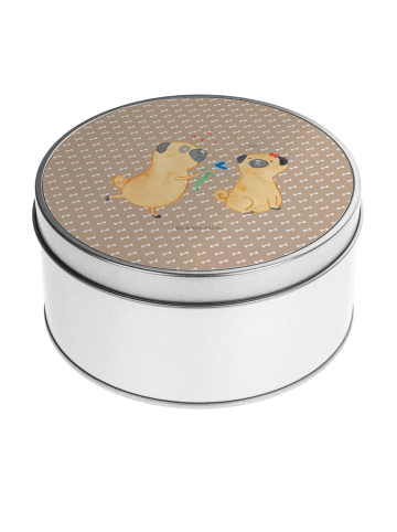 Mr. & Mrs. Panda Aufbewahrungsbox Mops Verliebt ohne Spruch in Hundeglück