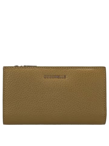 COCCINELLE Metallic Soft - Geldbörse 12cc 16 cm (seagrass) in seagrass