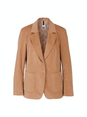 MARC CAIN Blazer im weichen Material in Braun