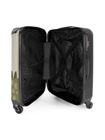 NoBoringSuitCases Suitcase, Koffer, Reisekoffer Grüner Dinosaurier