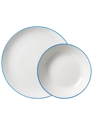 Ritzenhoff & Breker 12-tlg. Tafelservice Adela in – in blau