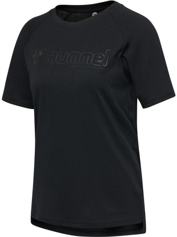 Hummel Sportshirt "Hmlzenia T-Shirt S/S" in Schwarz