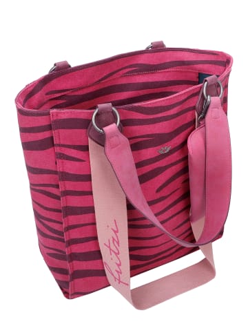 Fritzi aus Preußen Schultertasche Izzy02 in Zebra Pink