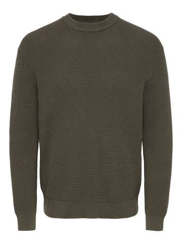 ONLY & SONS Gestricktes Oberteil in Major Brown