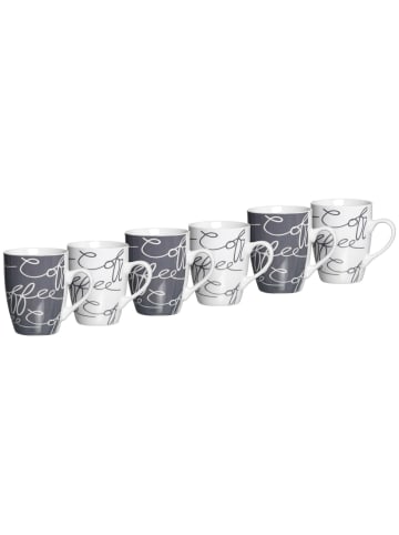 Ritzenhoff & Breker 6er Set Kaffeebecher Cornello 250 ml in bunt