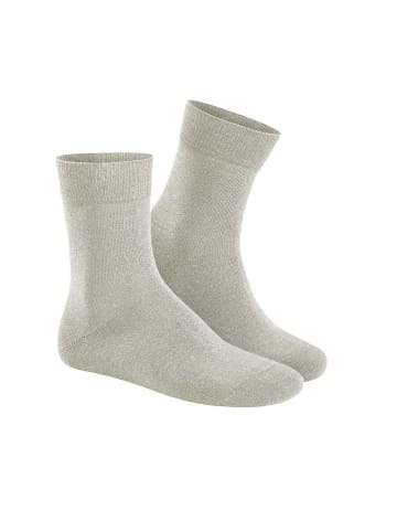 Hudson Socken Relax Cotton weich in Linnen