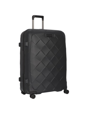 Stratic Leather & More 4 Rollen Trolley 75 cm matt black