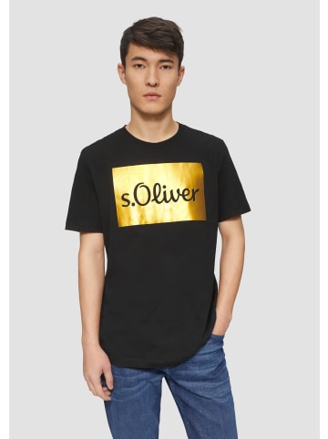 s.Oliver T-Shirt in 99D3_schwarz