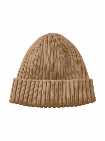 Hessnatur Strickmütze in camelbraun