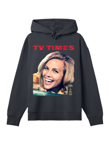 F4NT4STIC Hoodie TV Times Honor Blackman 1964 Cover in off black