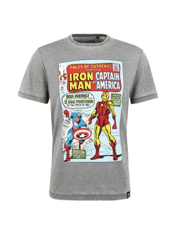 Recovered T-Shirt Marvel Tales Of Suspense Light Grey in Hellgrau