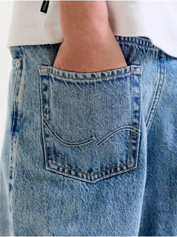 JACK & JONES Junior Baggy Jeans Jjidave in blue denim