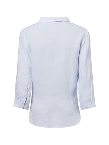 Franco Callegari Leinenbluse in hellblau - 0029