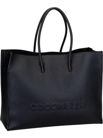 COCCINELLE Shopper Myrtha Maxi Log in Nero
