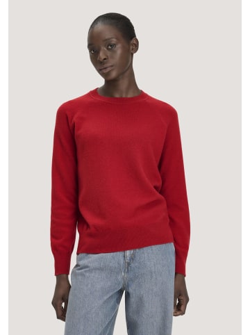 Hessnatur Hessnatur Strick Pullover Relaxed aus Cashmere mit Recycling-Anteil in winterrot