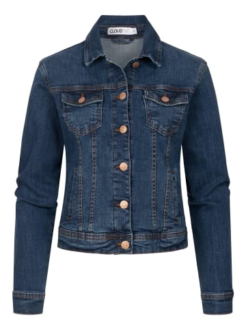 Cloud5ive Cloud5ive Damen Jeans Jacke in dark blue