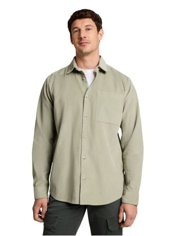 Tom Tailor Hemd SOFT CORDUROY SHIRT in Grün