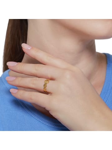 Steel_Art Fingerring Damen Nerina goldfarben in goldfarben