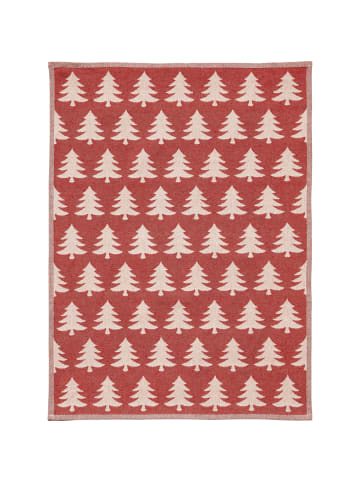 Erwin Müller Baumwolle, Jacquard Geschirrtuch 2er-Pack in rot