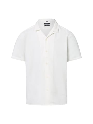 Nils Sundström Kurzarmhemd in ecru