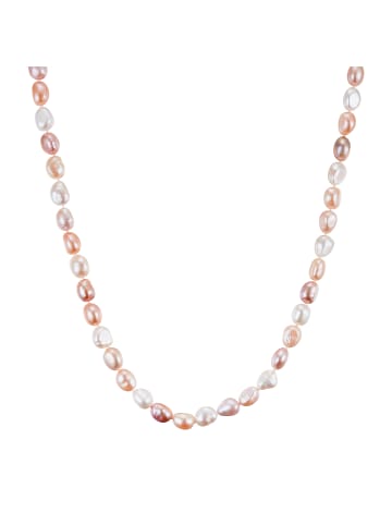 Valero Pearls Perlen-Kette aus Sterling Silber mit Süßwasser-Zuchtperle in multicolor