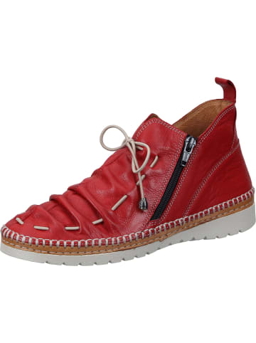 manitu Freizeit Stiefeletten in rot