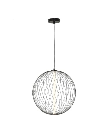 Signature Hängeleuchte Atome in Schwarz - (W) 50 x (H) 180 x (L) 50 cm