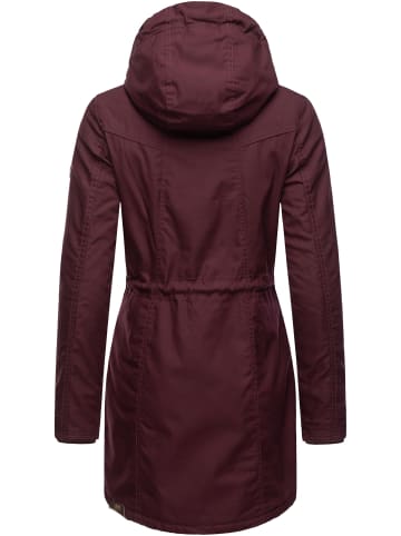 ragwear Wintermantel Elsie in Wine Red22