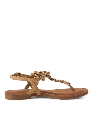 Marco Tozzi Sandale Sandalette in taupe