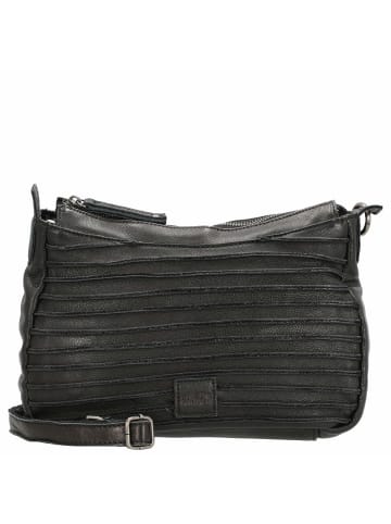 FREDs BRUDER Riffel Likely - Umhängetasche 30 cm (black) in schwarz