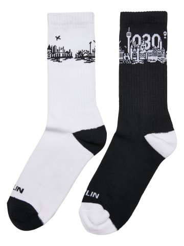 Mister Tee Socken in black/white