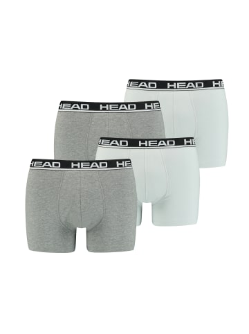 HEAD Boxershorts Head Basic Boxer 4P in 012 - Grey combo