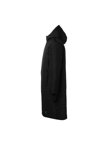 uhlsport  Jacke Essential Winter Bench in schwarz/weiß