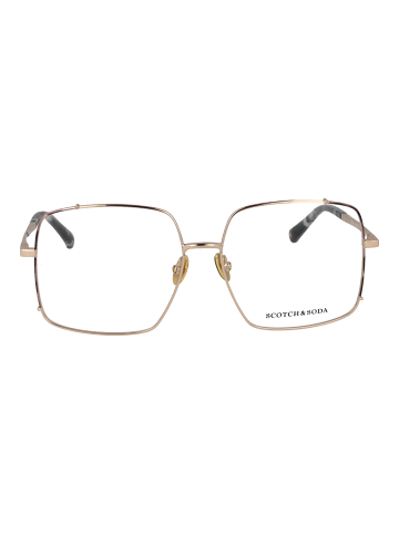 Scotch & Soda Damen Optische Fassungen Quadrat Gold