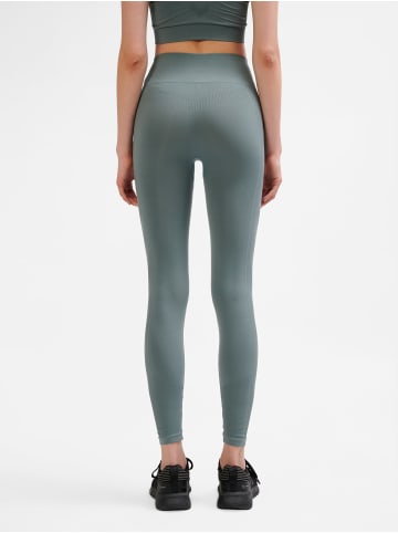 Hummel Leggings Hmltif Multisport Damen in BALSAM GREEN