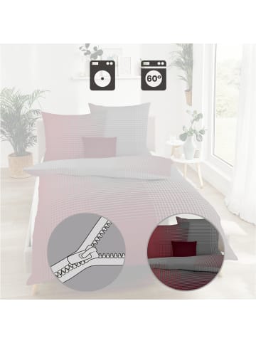 kaeppel Fein Biber Bettwäsche in rubin