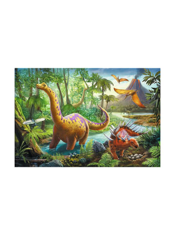 COFI 1453 Dinosaur Migration Puzzle 60 Teile Spannendes Dino-Abenteuer in mehrfarbig