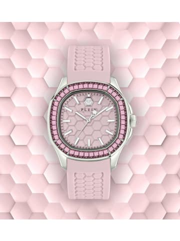 Philipp Plein Philipp Plein Damenuhr Spectre Lady Crystal in rosa