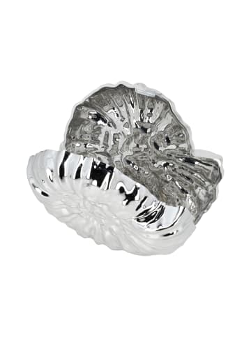 faina Women Clutch in Silver