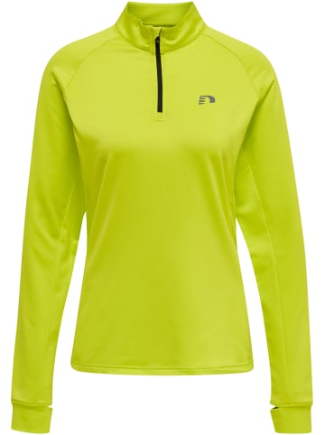 Newline Reißverschluss Sweatshirt Raglanärmel Women's Core Damen in EVENING PRIMROSE