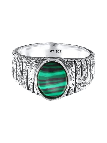 KUZZOI Ring für Herren in silber