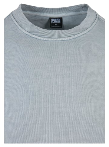 Urban Classics Urban Classics Herren Heavy Terry Garment Dye Crew in summerblue