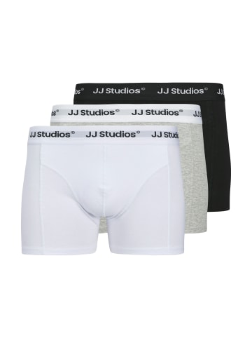Jack & Jones Retro Short / Pant Soho in Grau / schwarz / weiß