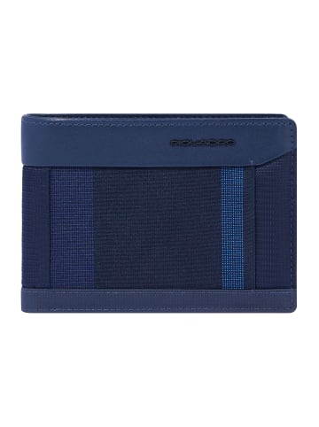 Piquadro Steve Geldbörse RFID Schutz 12.5 cm in blue