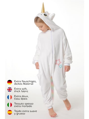 Corimori Onesie Kostüm in Weiß