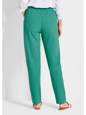 GOLDNER Kurzgröße:  Businesshose SARA mit Komfortbund in smaragd