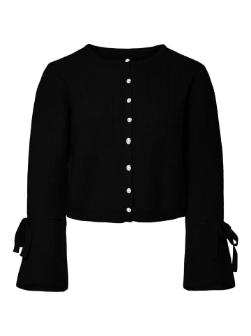 Pieces Strickjacke in Black
