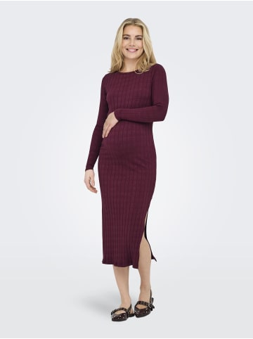 ONLY Kleid in Burgundy