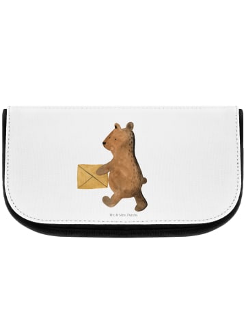 Mr. & Mrs. Panda Kulturbeutel Bär Zuhause ohne Spruch in Weiß