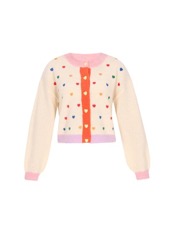 myMo Cardigan in offwhite multicolor